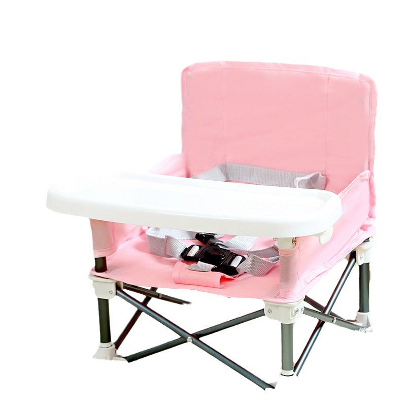 Children's dining chair portable foldable baby dining chair baby dining table small chair baby dining out foldable