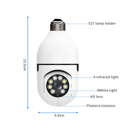 V380Pro lamp head minion WIFI bulb monitoring bulb light camera home lamp holder camera