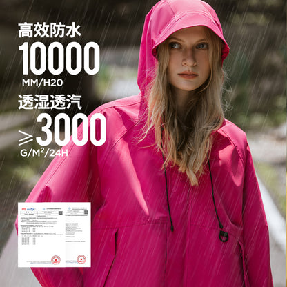 Raincoat for women, adult motorcycle rainproof raincoat, rain pants, split outdoor fashion electric car riding rainproof clothing