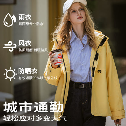 Raincoat for women, adult motorcycle rainproof raincoat, rain pants, split outdoor fashion electric car riding rainproof clothing