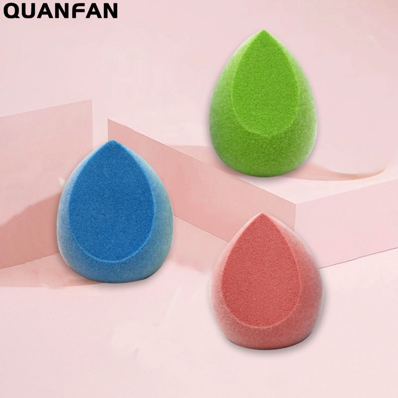 Flocked beauty egg makeup tools gourd water drop soaking water large makeup egg makeup velvet sponge puff cross-border