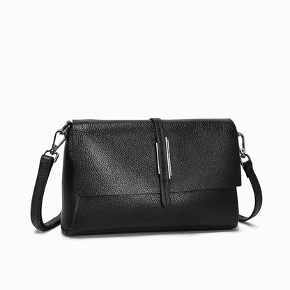 Women's genuine leather bags 2024 new bags high-end versatile fashion cowhide versatile casual soft leather messenger bag